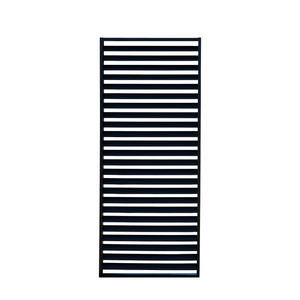 Ekran Messina Pergola Louvre Screen Black 900 x 2180 mm