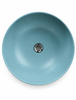 Vitruvit SKY ceramiczna umywalka nablatowa okrągła 40 cm Amazonite (wyprzedaż ekspozycyjna)