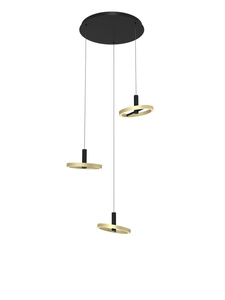 5016-304 Lampa wisząca trójka okrągła Brest