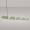 Lampa wisząca CHAIN 158 szałwiowa LED 4000K