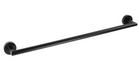 X-ROUND BLACK wieszak na ręczniki 450mm, czarny mat