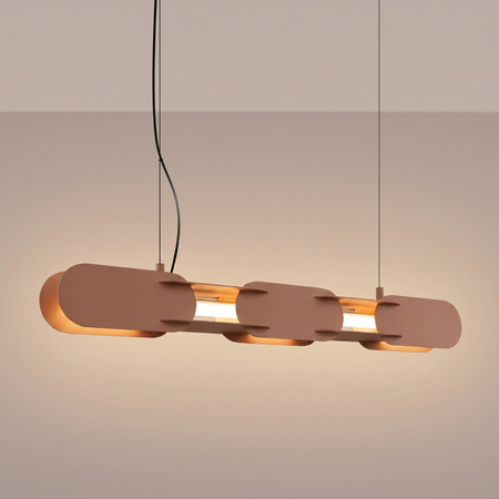Lampa wisząca CHAIN 91 mocca LED 3000K