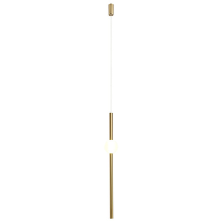 Lampa wisząca O-LINE 93 - LED, 93 cm, mosiądz