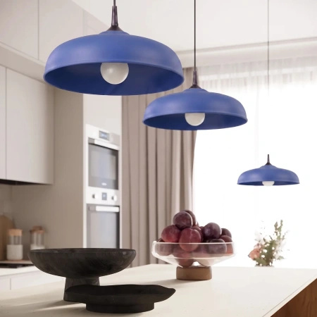 Lampa wisząca GINA ultramaryna