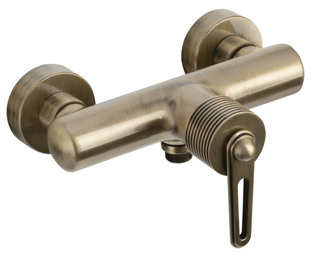 BEBÉ bateria prysznicowa ścienna, brąz