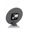 Mulberry Mantel Clock Graphite Silver 6in