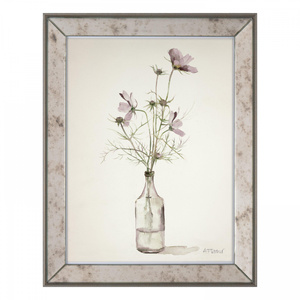 Obraz w ramie „Cosmos” – naturalny, 36 × 3,8 × 46 cm