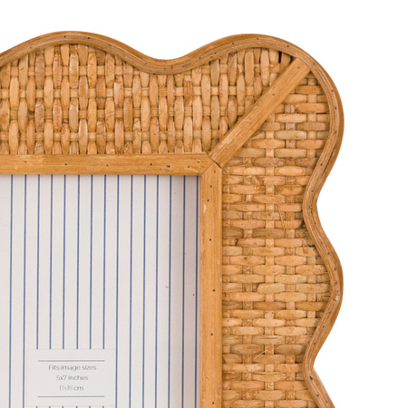 Ayora Rattan Photo Frame 7x5in