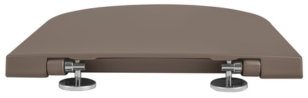 INFINITY deska WC, SLIM, Soft Close, Easy Take, taupe