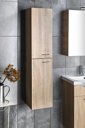 ZOJA/KERAMIA FRESH szafka wysoka 30x140x20cm, dąb platin