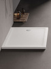 Brodzik MILD STONE akrylowy prostokątny 100x80x4,5 biały