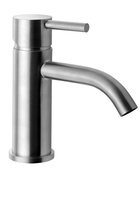 MINIMAL bateria umywalkowa, stal nierdzewna mat