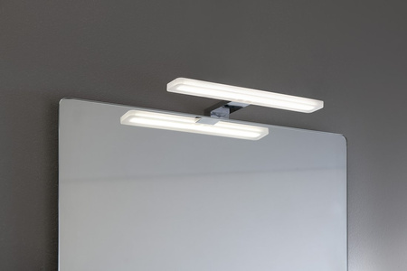 MIRAKA oświetlenie LED 5W, 230V, 300x35x120mm, IP44, akryl, chrome
