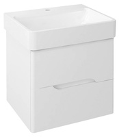 MEDIENA szafka umywalkowa 56x51x48,5cm, biały mat/biały mat