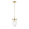 Conaston 1 Pendant Light Brushed Aged Brass