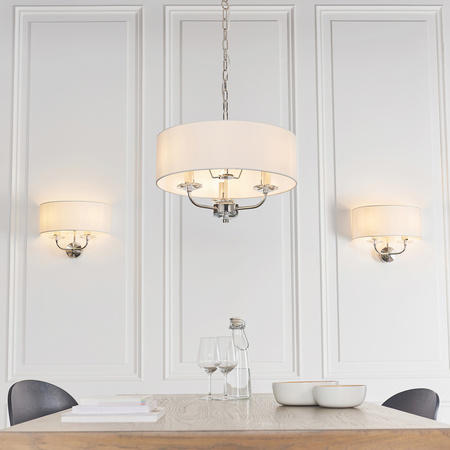 Nixon Wall Light Bright Nickel