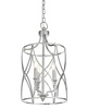 LAMPA SUFITOWA ART DECO CHROMOWANA ELMONT W3