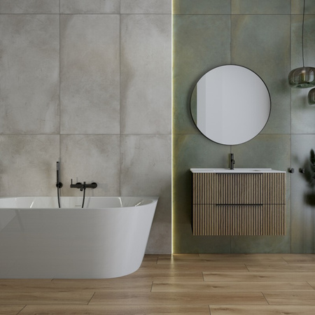 Szafka wisząca Oklahoma Wood Black 800