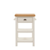 Eton Butchers Block White 660x500x900mm