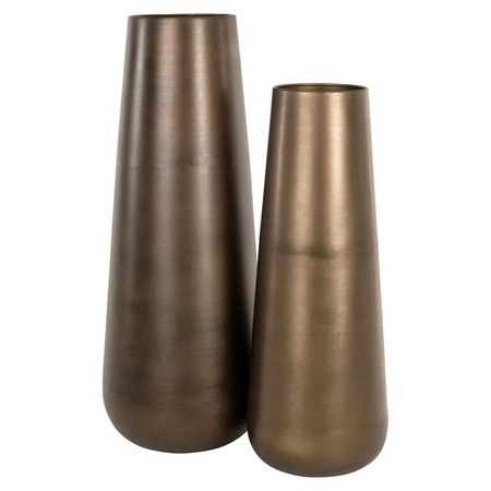 RICHMOND wazon KENZA L antyczny mosiądz