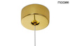 MOOSEE lampa wisząca RING LUXURY 90  złota