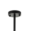 Lampa wisząca ASTRIFERO-21, 165 cm -  bursztynowo czarna