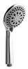 Sluchawka prysznicowa z masażem, 3 funkcje, średnica 100mm, ABS/chrom