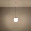 Lampa wisząca UGO 20 ochra czerwona