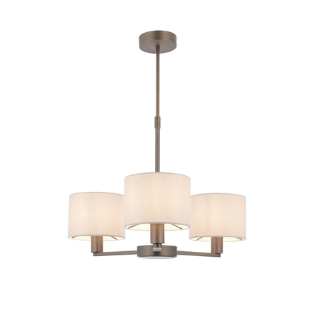 Daley 3 Pendant Antique Bronze 385-655mm