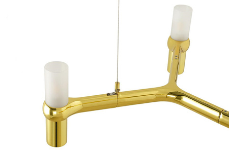 MOOSEE lampa wisząca ATOMIC LONG złota