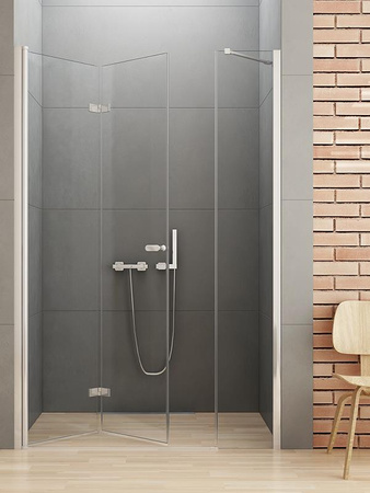DRZWI WNĘKOWE NEW SOLEO  L 110x195 CZYSTE 6mm ACTIVE SHIELD