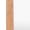 Stockholm Overmantle Mirror Oak 900x1010x25mm
