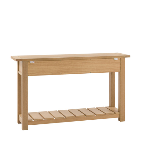 Eton 2 Drawer Console Natural 1400x380x800mm