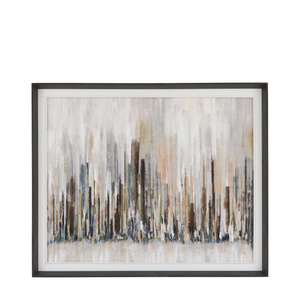 Urban Silence Framed Canvas 1120x60x920mm