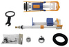Mechanizm spłukujący, napełnianie od dołu 1/2", chrom