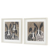 Animal Antics II Framed Art Set of 2