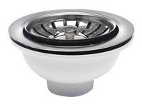 Odpływ zlewozmywakowy 6/4", stal nierdzewna