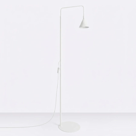 Lampa podłogowa NOX biała