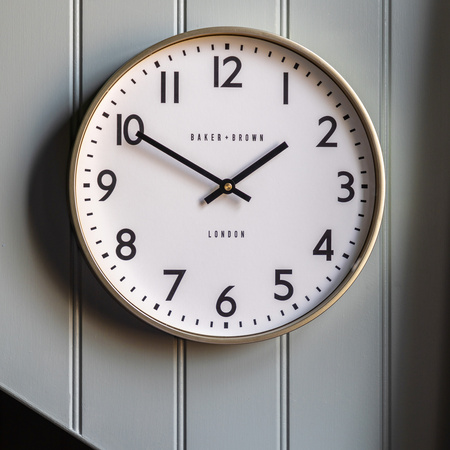 Norton Wall Clock Champagne 30cm