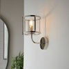 Hopton 1 Wall Light Bright Nickel