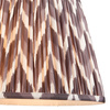Zigzag Shade Pearl Grey Fabric 240x250x350mm