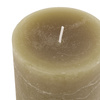 Pillar Candle Rustic Olive (2pk) 90x90x180mm
