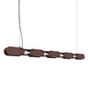 Lampa wisząca CHAIN 158 brązowa LED 4000K