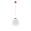 Lampa wisząca UGO 30 ochra czerwona