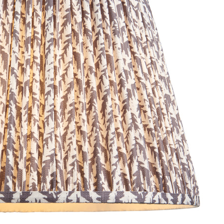 Leaf Shade Pearl Grey Fabric 275x280x400mm