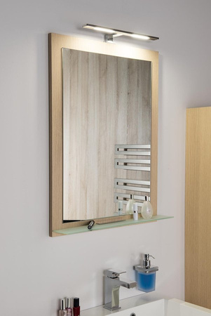 NIROX lustro w ramie 60x80cm, sosna rustykalna