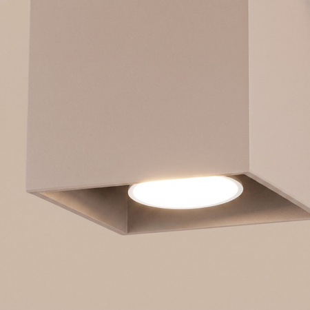 Plafon QUAD 1 taupe