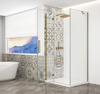 TRINITY GOLD MATT kabina prysznicowa 1200x800mm, szkło czyste, lewe