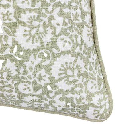 Morley Floral Cushion Sage 450x450mm