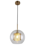 NOWOCZESNA LAMPA WISZĄCA MOSIĘŻNA PONTINA